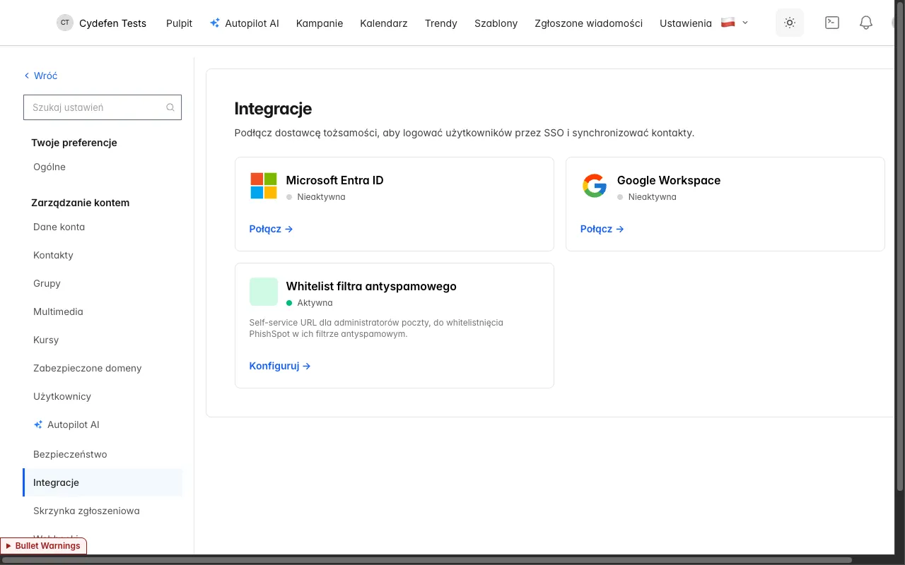 Integracje, API i MCP w jednym miejscu